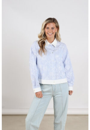 Nukus - Wit | Dames | Blouse | Wit | L | regular | Kamst mode