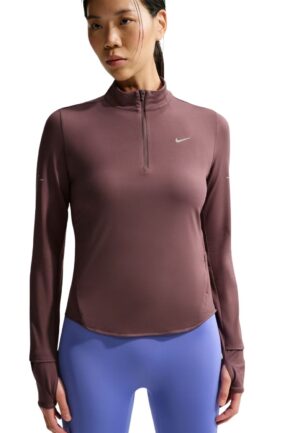 Nike Swift Dri-Fit Half Zip UV Sportshirt dames L/40