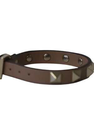 Alternative view of Valentino Garavani Rockstud Armband in Bruin Kalfsleer