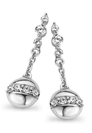 Orphelia Dames 925 Sterling Zilveren Oorbellen - Zilver ZO-5108