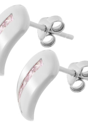 Orphelia Dames 925 Sterling Zilveren Stud Oorbellen - Zilver ZO-5585