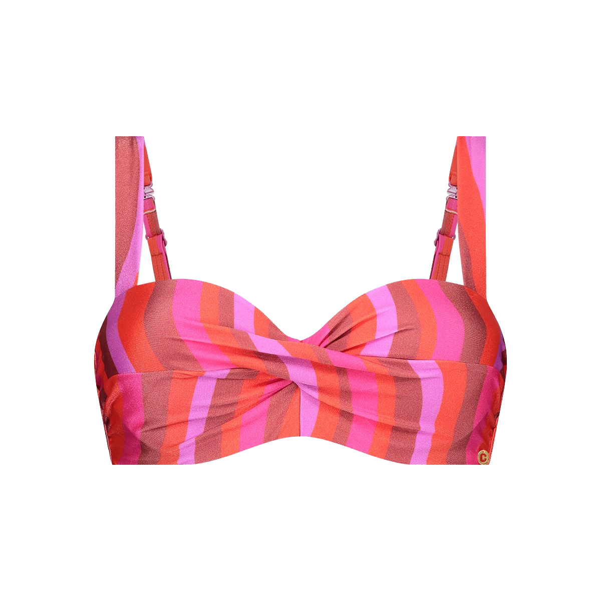 Ten Cate Twisted Padded Wired Bikini Top dames 40D