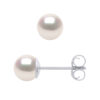 Oorbellen Akoya Pearl Ronde 5-6 mm Wit Goud 18 Karaat