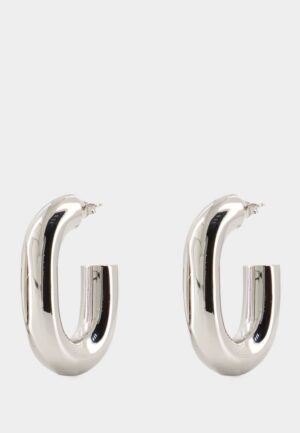 Boucles D'oreilles Xl Link - Paco Rabanne - Messing - Verzilverd