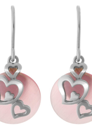 Orphelia Dames 925 Sterling Zilveren Hangoorbellen - Zilver ZO-5195