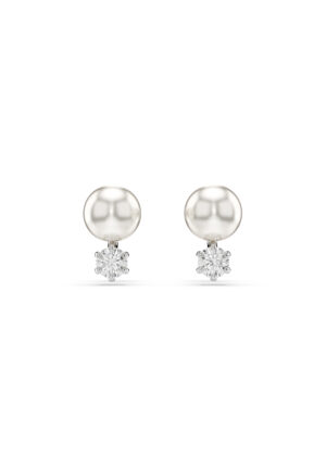Swarovski 'Matrix' Dames Stud Oorbellen van Basismetalen - Zilver 5694225