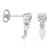 Orphelia Dames 925 Sterling Zilveren Stud Oorbellen - Zilver ZO-5110 - Afbeelding 2