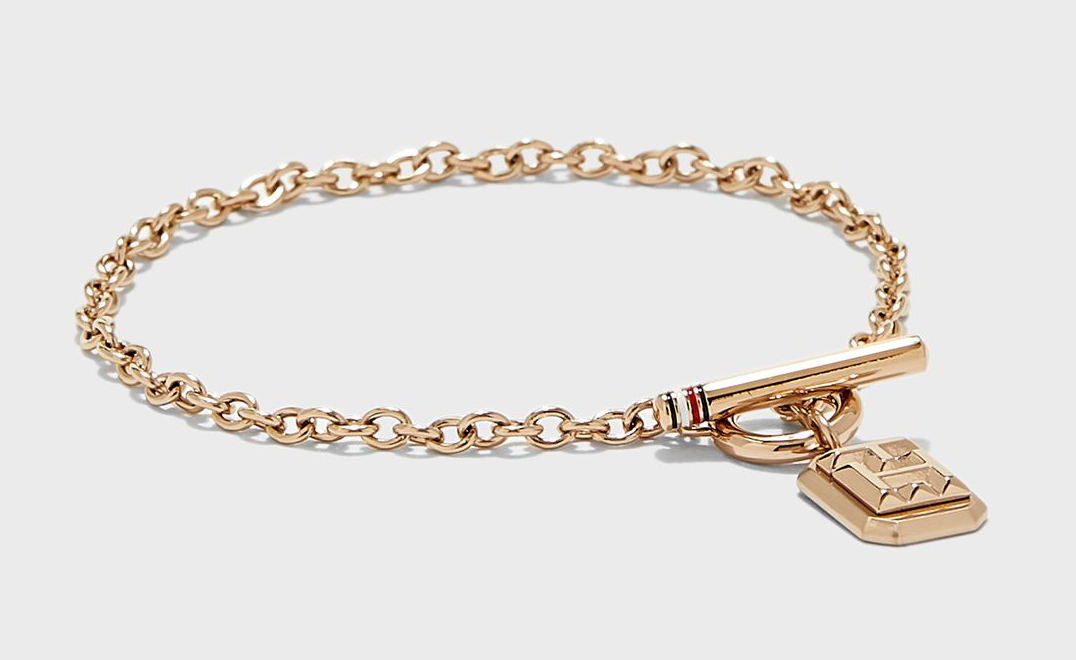 Tommy Hilfiger Dames Rvs Armband - Roségoud 2780437 - Afbeelding 2