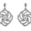 Orphelia Dames 925 Sterling Zilveren Oorbellen - Zilver ZO-5178