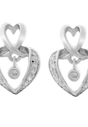 Orphelia 'Loreta' Dames 925 Sterling Zilveren Oorbellen - Zilver ZO-7126