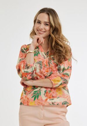 Blouse Sofia Desert flower Palooza print