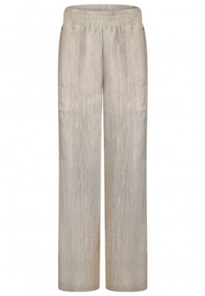 Poools - Beige | Dames | Broek | Beige | 40 | regular | Kamst mode