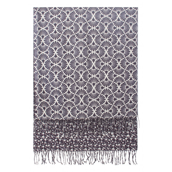 Smashed Lemon - Zwart | Dames | Sjaal | Zwart | 0 | regular | Kamst mode