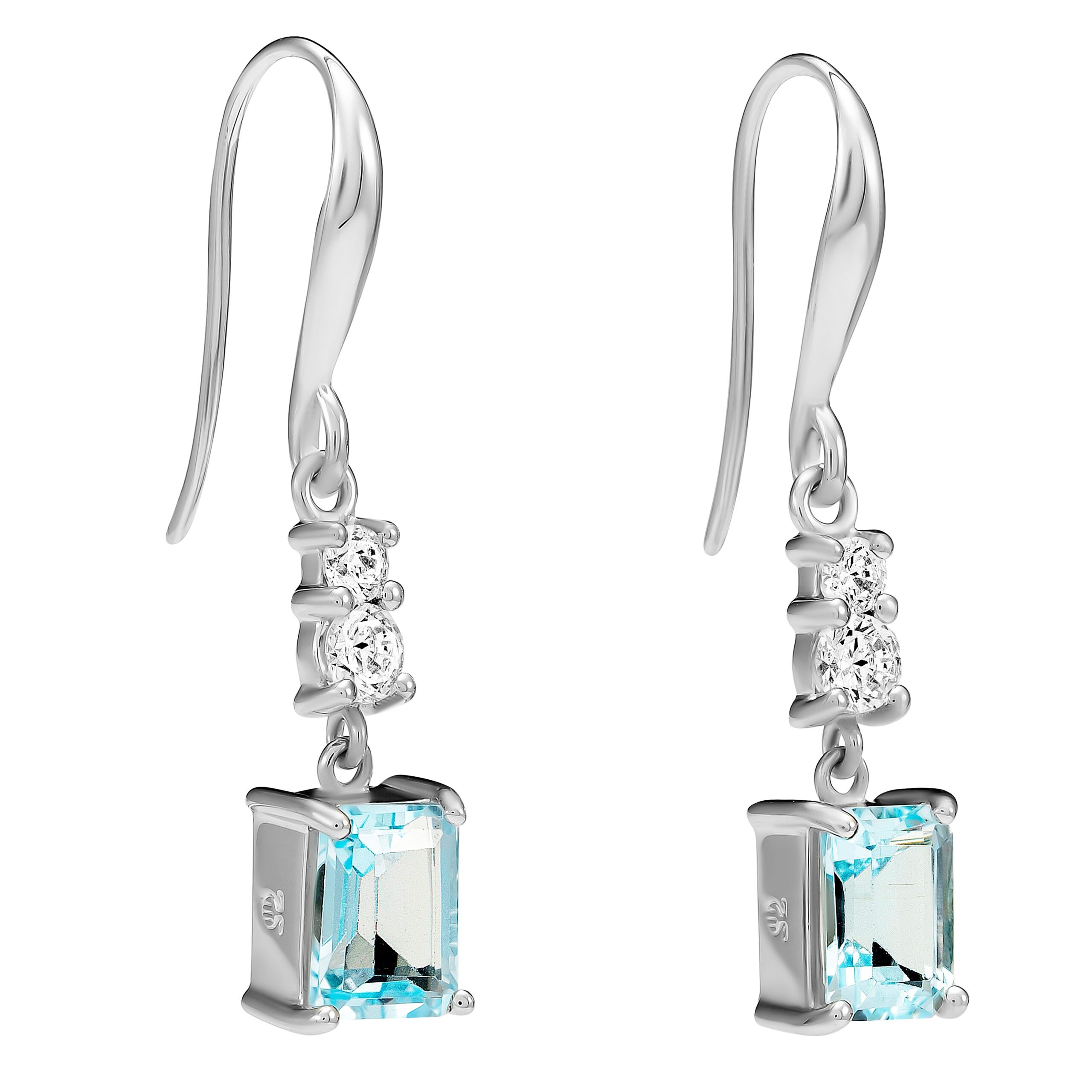 Orphelia 'Fira' Dames 925 Sterling Zilveren Oorbellen - Zilver ZO-7571