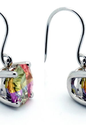 Alternative view of Orphelia Dames 925 Sterling Zilver Dangle Oorbellen - Zilver CC-28