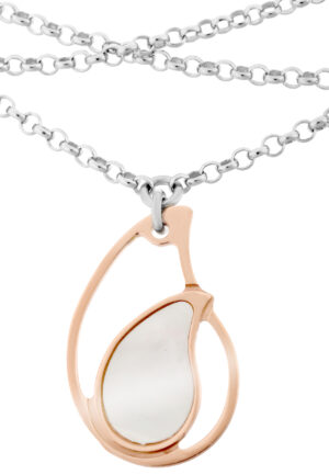 Alternative view of Orphelia 'Lana' Dames 925 Zilveren Armband - Zilver/Roze ZA-7164