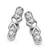 Orphelia Dames 925 Sterling Zilver Stud Oorbellen - Zilver ZO-5128