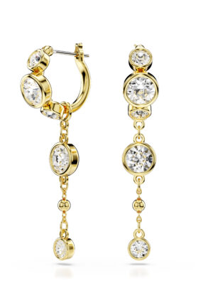 Swarovski 'Imber' Dames Gouden Geplateerde Metalen Dangle Oorbellen - Goud 5680097