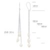 Oorbellen Echte Gecultiveerde Zoetwater Peren Barok 6-7 mm - Afbeelding 2