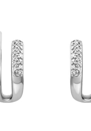 Orphelia 'Emily' Dames 925 Sterling Zilveren Oorbellen - Zilver ZO-7581