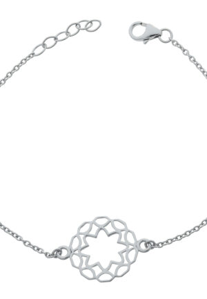 Orphelia 'Jasmine' Dames 925 Sterling Zilveren Armband - Zilver ZA-7076