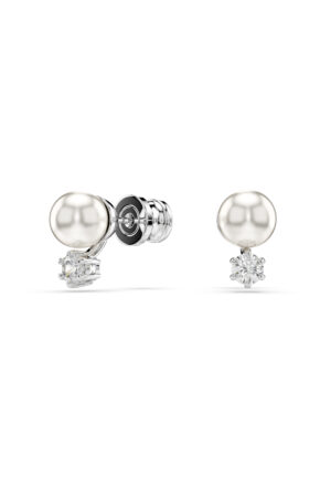 Alternative view of Swarovski 'Matrix' Dames Stud Oorbellen van Basismetalen - Zilver 5694225