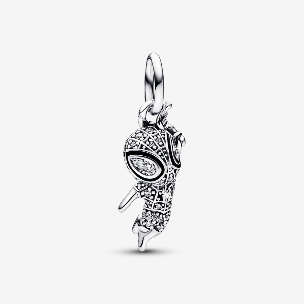 Pandora 'Marvel Spider-man' Dames 925 Sterling Zilveren Hanger - Zilver 392353C01