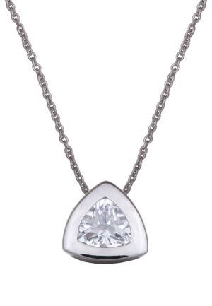 Orphelia Dames 925 Sterling Zilveren Ketting met Hanger - Zilver ZH-4566