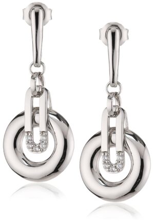 Alternative view of Orphelia Vrouwen 925 Sterling Zilveren Oorbellen - Zilver ZO-5143