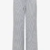 7/8 Wide Legs broek in seersucker kwaliteit - Afbeelding 2
