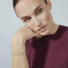 Luxenter Zira armband afgewerkt in 18k geel goud - Afbeelding 2