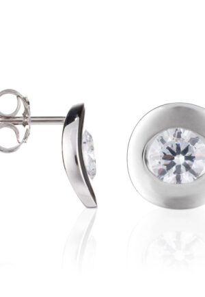 Orphelia Dames 925 Sterling Zilveren Stud Oorbellen - Zilver ZO-5008