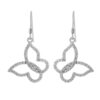 Orphelia Dames 925 Sterling Zilver Dangle Oorbellen - Zilver ZO-5265