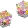Orphelia Dames 925 Zilveren Stud Oorbellen - Zilver CC-34