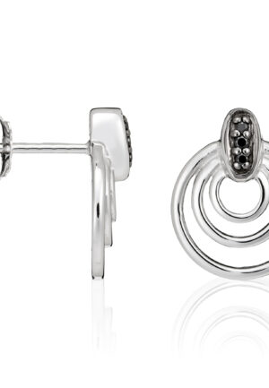 Alternative view of Orphelia Dames 925 Sterling Zilveren Stud Oorbellen - Zilver ZO-5023