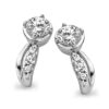 Orphelia Dames 925 Sterling Zilveren Stud Oorbellen - Zilver ZO-5122