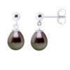Oorbellen Echte Cultuur Tahiti Parel Parel 8-9 mm