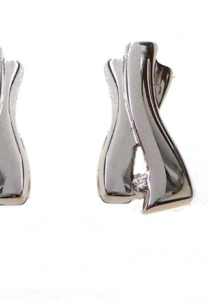 Orphelia Dames 925 Sterling Zilveren Stud Oorbellen - Zilver ZO-5683