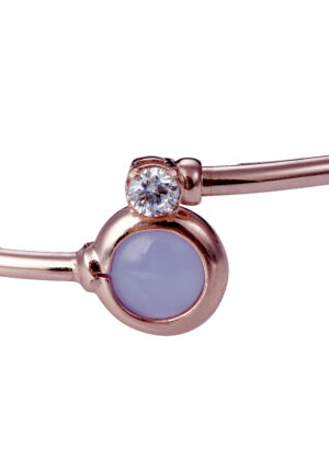 Orphelia 'Nina' Dames 925 Sterling Zilveren Armband - Roze ZA-7406