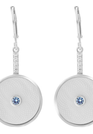 Orphelia 'Genoa' Dames 925 Sterling Zilveren Dangle Oorbellen - Zilver ZO-7291