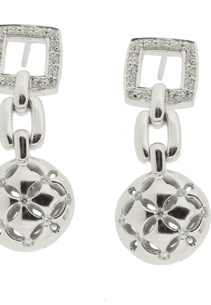 Alternative view of Orphelia Dames 925 Sterling Zilveren Oorbellen - Zilver ZO-5800