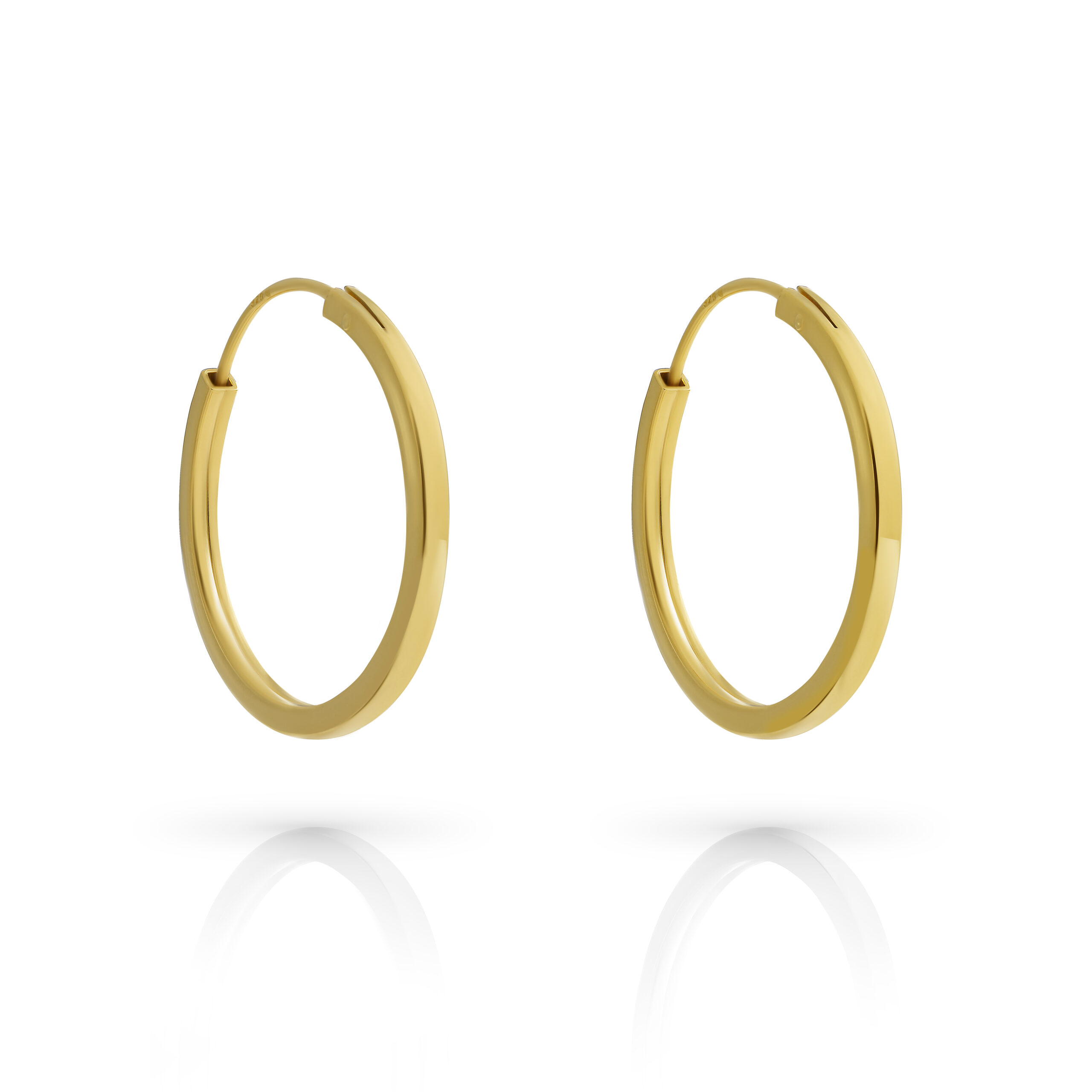 Orphelia 'Agata' Dames 925 Sterling Zilver Oorbellen - Goud ZO-7552/G - Afbeelding 2