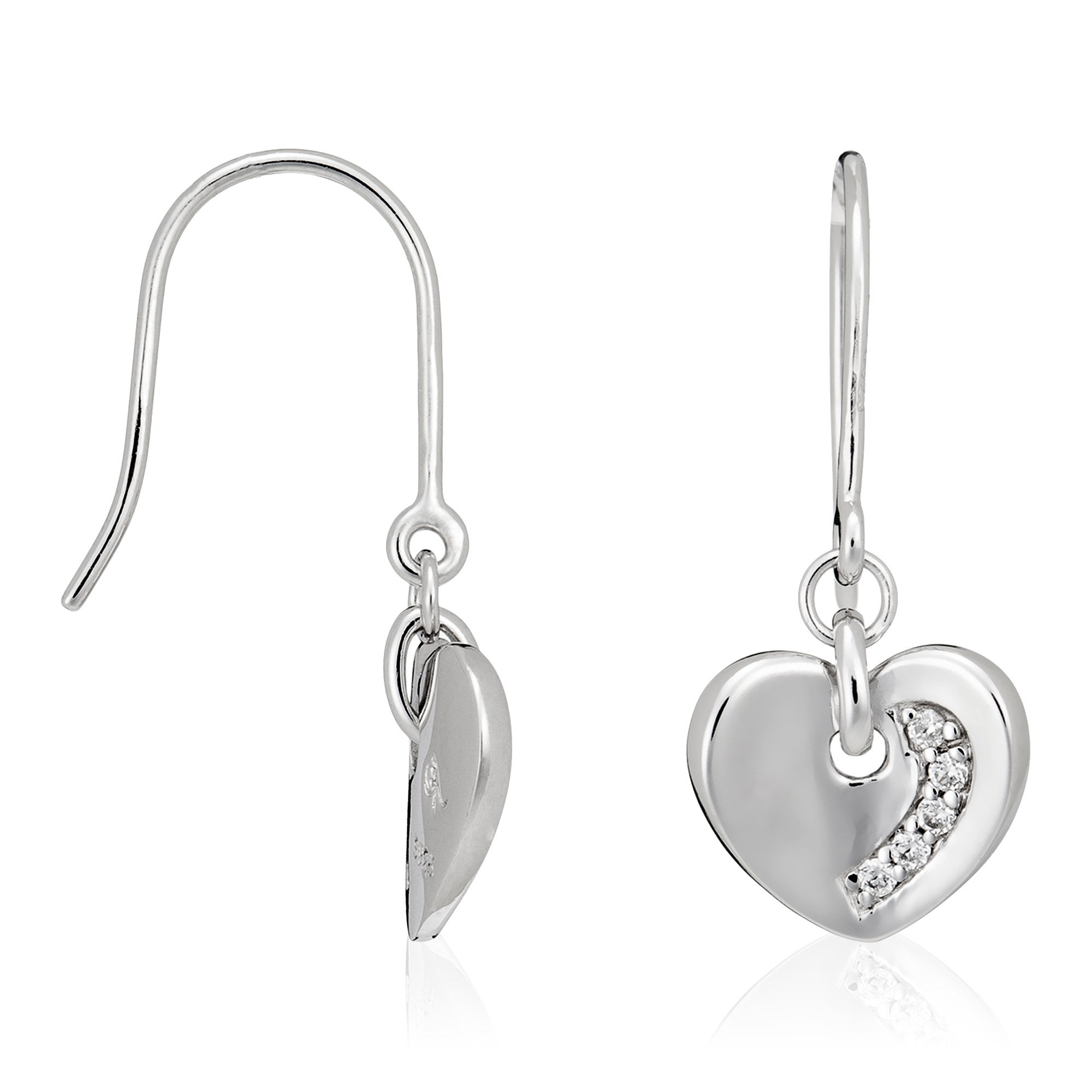 Orphelia Dames 925 Sterling Zilveren Oorbellen - Zilver ZO-5123