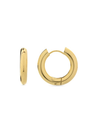 Luxenter Amyck oorbellen afgewerkt in 18k geel goud