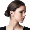 Orphelia Dames 925 Sterling Zilveren Stud Oorbellen - Zilver ZO-5585 - Afbeelding 2
