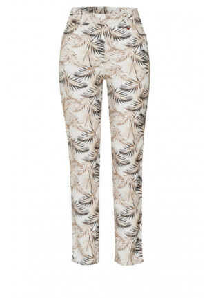 Toni | Relaxed - Beige | Dames | Broek | Beige | 36 | regular | Kamst mode