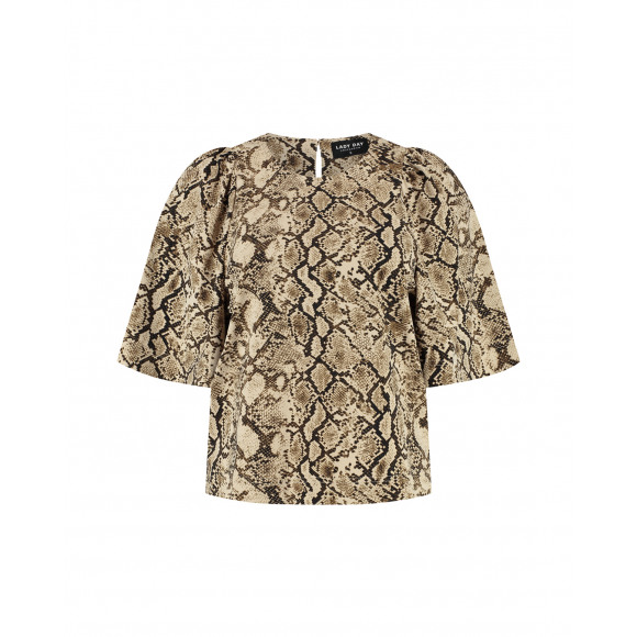Lady day - Bruin | Dames | Top | Bruin | XL | regular | Kamst mode