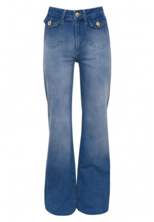 DNM Pure - Medium Blue Denim | Dames | Jeans | Medium Blue Denim | 30 | regular | Kamst mode