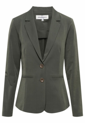 &Co - Groen | Dames | Blazer | Groen | 3XL | regular | Kamst mode