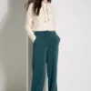 Broek met wijde pijpen